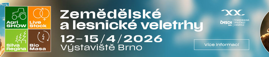 AGRISHOW (12.–15. 4. 2026) - Veletrh pro rostlinnou a živočišnou výrobu