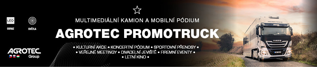 AGROTEC Promotruck – řešení pro jakoukoli akci