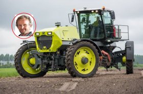 Muž, který vyrobil hybridní traktor, pracuje na menší, elektrické a autonomní variantě