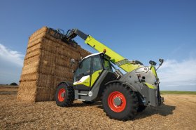 Až o tunu větší nosnost a hydraulické vyrovnávání, nový model v řadě teleskopických manipulátorů Claas Scorpion