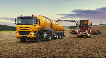  Díky unikátnímu podvozku a automatické převodovce Allison zvládají agrotahače Tatra i ten nejtěžší terén. Flotační pneumatiky se systémem centrálního dohušťování zmírňují měrné tlaky na zemědělskou půdu