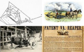 První stroje a patent McCormicka 