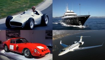 Anthony Bamford kromě několika sídel vlastní jachtu Virginian, vzácné Ferrari Ferrari 250 GTO, Mercedes-Benz W196 a letadlo Gulfstream G650