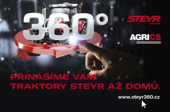 Nový projekt propojený  s virtuální realitou – STEYR 360°