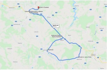 Pro testování byl zvolen okruh o délce 31 km