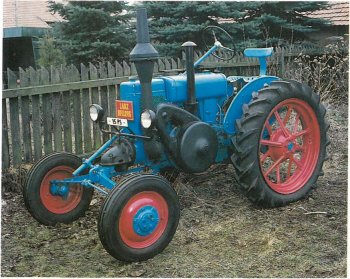 Německý traktor Lanz Bulldog byl poměrně rozšířený