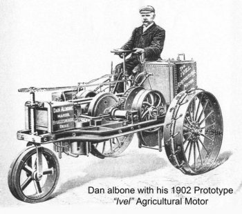 Už první traktory využívaly tříkolovou konstrukci