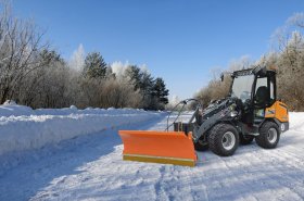 Stroje GIANT jsou připraveny kvalitně pracovat i během zimy