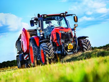 Zbrusu nová modelová řada traktorů M6002 se vyznačuje výborným poloměrem otáčení 4,5 metrů