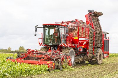 Samojízdný sklízeč cukrové řepy Holmer Terra Dos