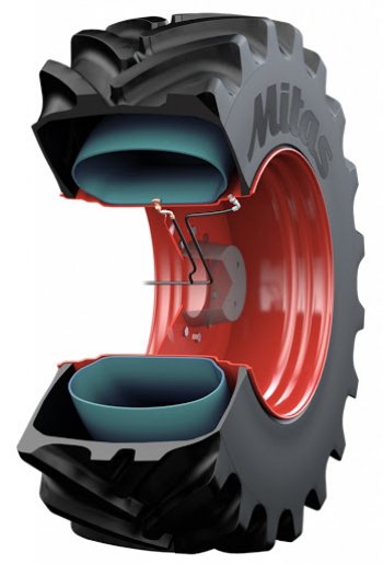Systém AirCell je schopen zvýšit tlak v pneumatice o 100 kPa přibližně za 30 s 