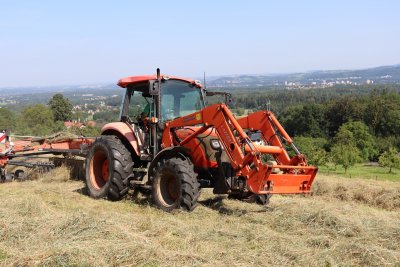 Spolehlivost traktoru M6040 přesvědčila majitele k nákupu dalších strojů Kubota