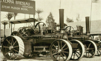 Němci se stali druhým národem vyrábějícím lokomobily k orání (první byli Angličané). Zdroj foto - tisková zpráva KEMNA BAU Andreae GmbH & Co. KG / kemna.de 