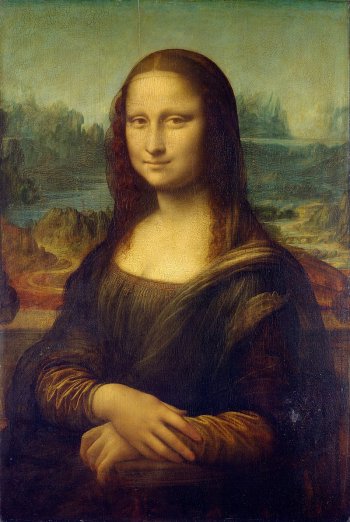 Skutečná Mona Lisa, Leonardo da Vinci. Zdroj foto - wikipedia.org / Leonardo da Vinci / Volné dílo