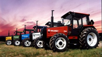 Traktory Valmet jsou předchůdci dnešních strojů