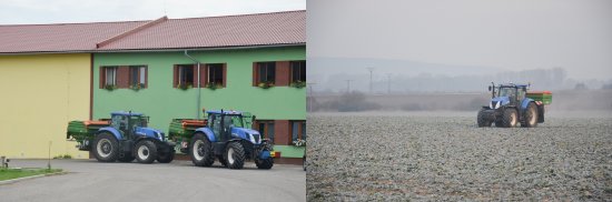 Rozmetadla ZA-M a ZA-TS jsou podle pana Klepala špičková. Zdroj foto Mgr. Liliana Geisselreiterová