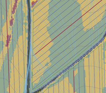 Kontrola a případná úprava linie dle informací z LPIS. Zdroj foto - tisková zpráva AGRI-PRECISION