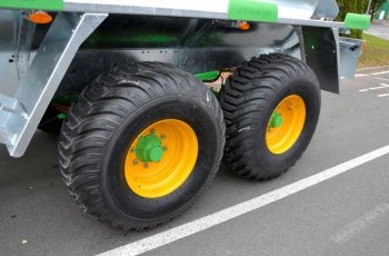 Společnost GRI dodává svoji flotační pneumatiku GREEN EX FL700 pro stroje Joskin. Zdroj foto - tisková zpráva GRI 