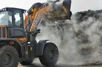 Při vývoji nového systému vážení byl kladena důraz na spolehlivost a úsporu času. Zdroj foto - tisková zpráva CASE Construction Equipment