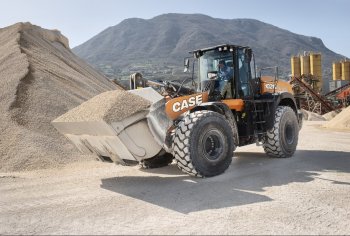 Každý nový kolový nakladač Case G-Evolution má na tři roky standardně ve výbavě systémy CASE SiteConnect a SiteWatch. Zdroj foto - tisková zpráva CASE Construction Equipment