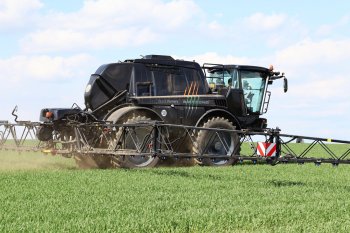 Aplikace probíhala díky přesnému signálu RTK s maximální přesností. Zdroj foto - Milan Jedlička