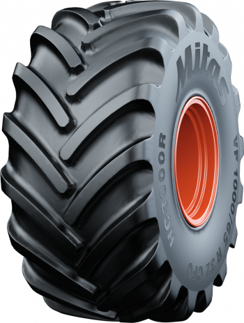 Nová pneumatiky HC 3000 R je na rozdíl od jiných pneumatik této řady, jež se používají především na kombajny, určená pro speciální zemědělské stroje užívané k aplikaci tekutých hnojiv. Zdroj foto - tisková zpráva Mitas