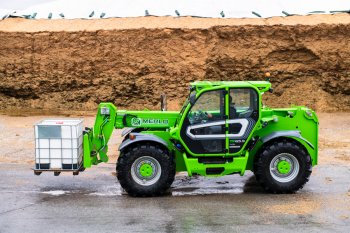 Manipulátor využívá osvědčený hydrostatický pohon Merlo s EPD (Eco Power Drive). Zdroj foto - tisková zpráva Merlo