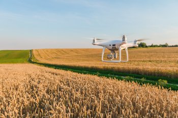 Dron může posloužit i ke snímání porostu a zvířat.  Zdroj foto - Patrik Zámečník