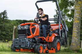 Kubota získala stříbrnou medaili za nový travní traktor řady G