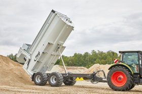 Fliegl TMK 266 S PROFI - Hybrid mezi stavebními a zemědělskými sklápěči. Fliegl stvořil skutečného univerzála