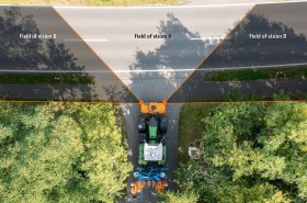 Kamerový systém Amazone pro lepší přehled a vyšší bezpečnost na silnici. Už žádná omezená viditelnost na křižovatkách nebo výjezdech z pole