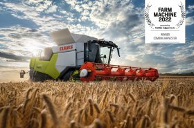 CLAAS TRION získala ocenění FARM MACHINE 2022. Nově definuje střední výkonnostní třídu sklízecích mlátiček