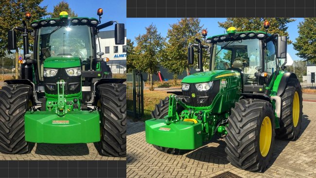 Zuidberg je výrobcem i obyčejného traktorového závaží.