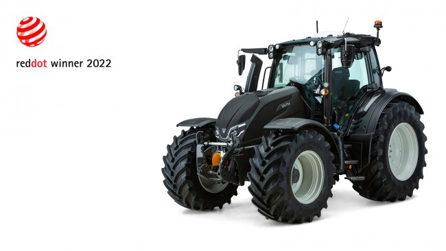 Traktor Valtra N získal ocenění Red Dot Design Award 2022.