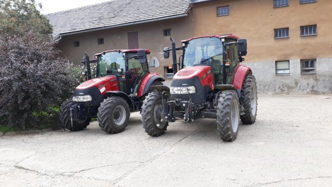 Traktory Case IH do podniku dodává společnost BV-Technika.