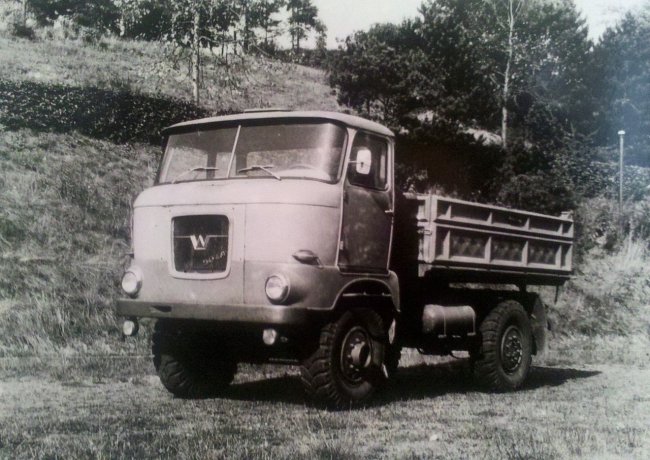 Prototyp nákladního vozu IFA W50.