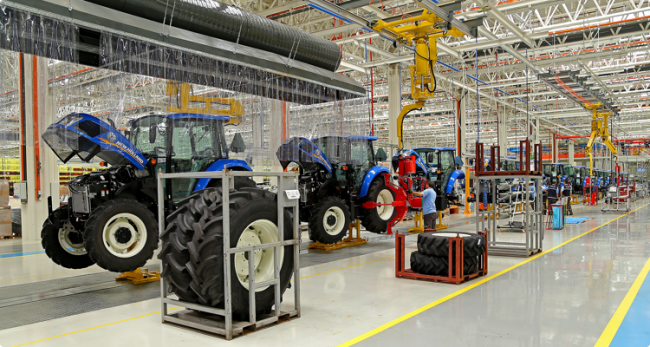 Jeden z největších traktorových výrobních závodů v Evropě.