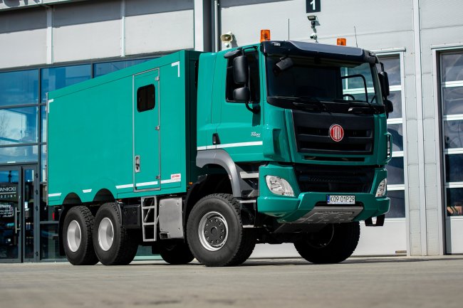 Tatra Phoenix 6x6 sloužící u polské firmy PGWiR S.A.