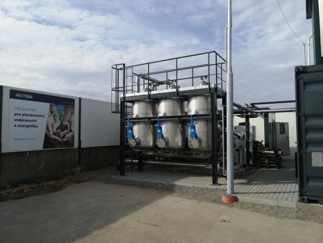 Technologie pro výrobu biometanu v Litomyšli je v Česku vůbec poprvé propojená se zemědělskou bioplynkou.