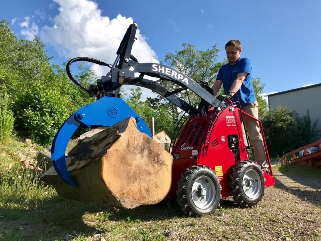 Model SHERPA 100 Agri-line byl vyvinut speciálně pro zemědělský sektor.