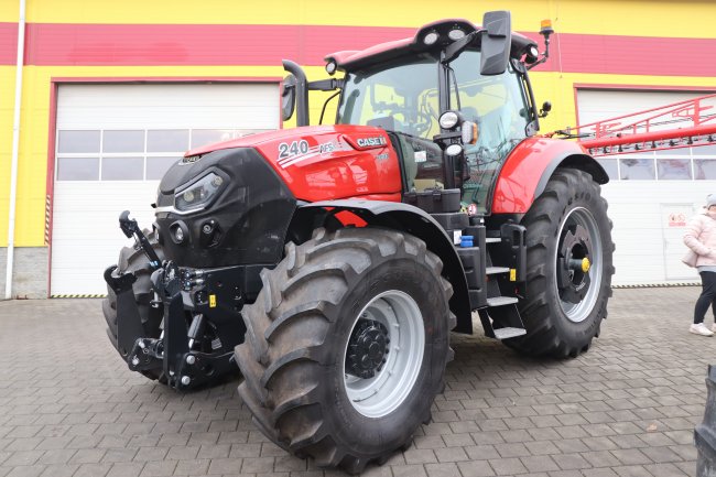 Vystaven byl i nový model Case IH Puma 240 CVXDrive, který nedávno dorazil na trh v inovované podobě.