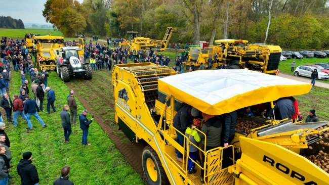 Společnost ROPA je nyní považována za špičkového výrobce v oblasti tažených sklízečů brambor.