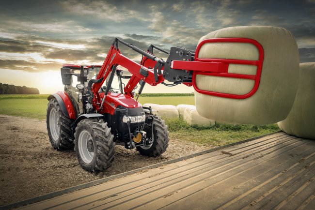 Traktory Case IH Farmall C Selection jsou vhodné pro čelní nakladač.