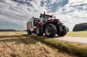 Case IH Optum 340 CVXDrive: nový vlajkový model řady Optum nabízí perfektní poměr výkonu a hmotnosti