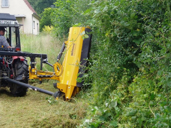 Mulčovače Müthing mají všestranné využití.