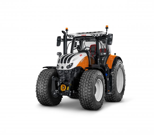 Nový komunální traktor Steyr Absolut CVT 6280.