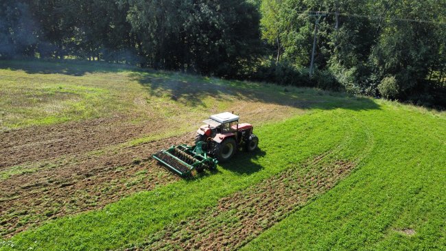 Plánovanou novinkou pro podzim 2023 je nový typ diskového podmítače, a to s rozestupem řad disků 1 020 mm a disky s průměrem 610 mm.