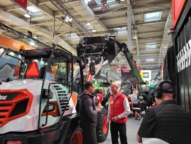 Výstavní plocha Bobcat na Agritechnica 2023.