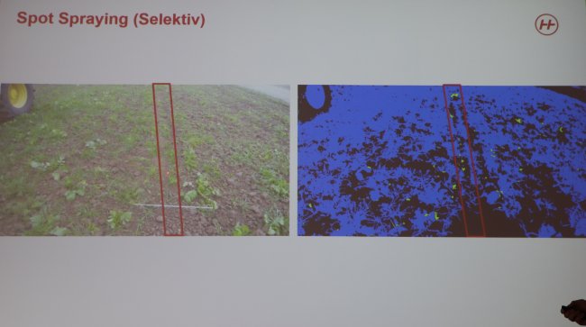 I v takto náročných podmínkách byla technologie SpotSpraying testována.