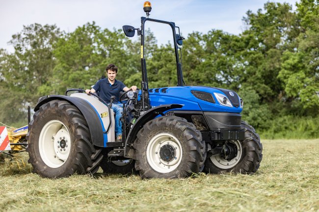 Traktory New Holland T4 LP naleznou uplatnění i v horském terénu.